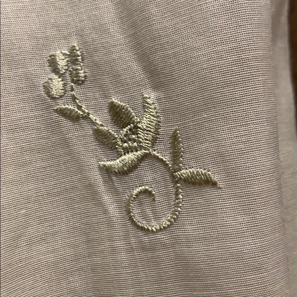 NWT embroidered silk blend Ann Taylor full skirt, Sz2 - Picture 6 of 13